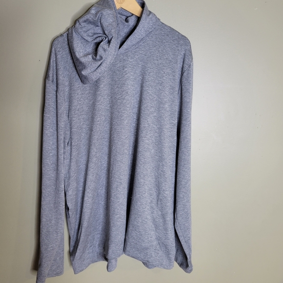 Everlane Minimalist Active Stretch The ReNew Air Hoodie Size XXL Gray Blue - Picture 1 of 2